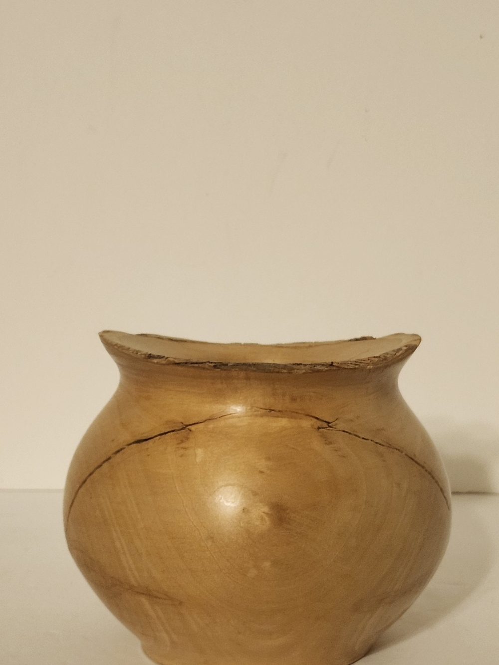 Bob Backstrom Natural Wood Maple Decorative Vase